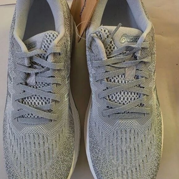 Women's Asics GT-2000 9 Knit Running Shoe Color : Grey / Silver Size : 9.5 - Picture 2 of 6